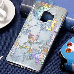 Wewoo Coque or pour Samsung Galaxy S9 Couleur Placage Marble Texture Souple TPU Étui de Protection