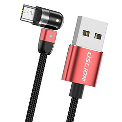 Acheter 540 Câble USB De Chargement Magnétique 360180 Rouge Micro USB 1m