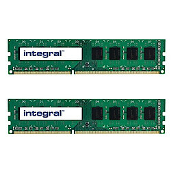 Channel Classics Integral In3t8gnajkik216Go 2x 8Go DDR31600DIMM CL11Bureau kit de module de mémoire pour PC/MacVert