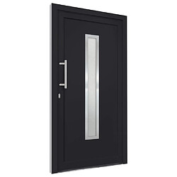 Acheter vidaXL Porte d'entrée Anthracite 98x190 cm