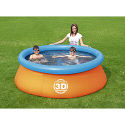 Piscine Hors-sol Gonflable pour Enfants Animaux 3D Bestway 213x213x66 cm