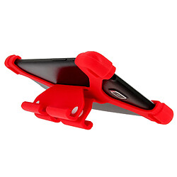 Avizar Coque Antichocs Universelle support vidéo Rouge pour HTC Desire 728 pas cher