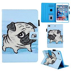 Etui en PU Animal Series porte-cartes shar pei pour votre Apple iPad mini 4/3/2/1