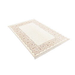 Vidal Tapis de laine 188x124 beige Darya