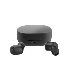 Avizar Écouteurs Bluetooth 5.2 avec Étui de Charge Autonomie 12 Heures Son Clair Noir