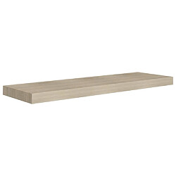 vidaXL Étagère flottante murale chêne 80x23,5x3,8 cm MDF