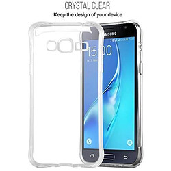 Avis Cadorabo Coque Samsung Galaxy J3 2015 en Transparent Étui