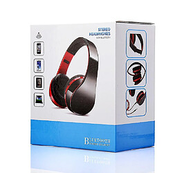 Universal NX-8252 casque Bluetooth sans fil pliable professionnel pour DVD MP3 pas cher