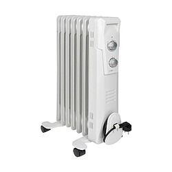 Radiateur bain d'huile 7R 1500W Clatronic RA 3735 Blanc