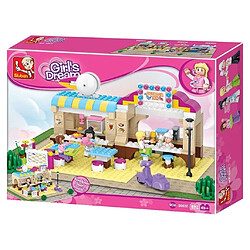 Jeu de construction SLUBAN Elements Girls Dream Series Restaurant