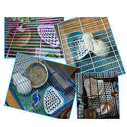 Acheter cage coin toilette pipi toilette pot lapin bac à litière type 1 - couleur aléatoire