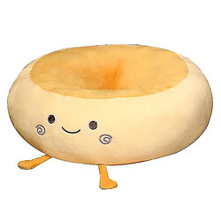 Universal Idée kawaii food pain peluche fourré gâteau moelleux toast napperon coussin de sommeil (38 * 38 * 14 cm)