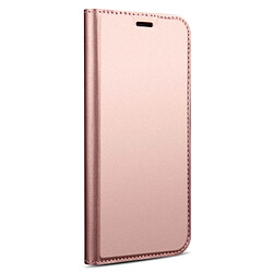 Wewoo Coque Housse en PU + TPU légèrement givrée pour ASUS Zenfone 5 ZE620KL / Zenfone 5z ZS620KL Or rose