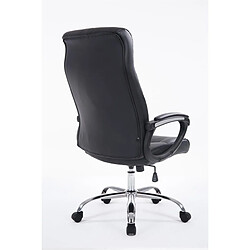 Avis Decoshop26 Fauteuil chaise de bureau ergonomique hauteur réglable noir BUR10048