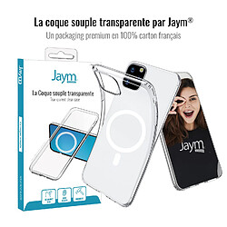 Acheter JAYM - Coque Souple Transparente compatible avec [ APPLE IPHONE 16 ] - Souple et résistante - Traitement Anti-jaunissement - Anti-bulles