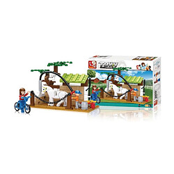 Avis Briques Compatibles Lego - Construction - La ville - Le Toilettage Du Cheval - Sluban