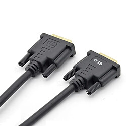 DVI cle M 24 + 1 1.8 m. Black, gold plated pas cher