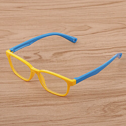 Acheter Lunettes de vue avec monture en silicone, anti-lumière bleue et souple, légères, jaune