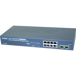 Planet Technology Corp Planet GS-4210-8P2S sw 8P gigabit poe+ 120W & 2 sfp 100FX/1G