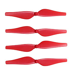 4 pcs cw ccw quadcopter hélices lame de rechange pour dji tello rc drone rouge