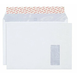 Elco 64589 Boite de 250 enveloppe avec fenêtre Format C4 Blanc