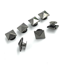 Acheter Pyramid Square Stud Spikes Vis Point Spot Sac Chaussures En Cuir Artisanat DIY 12mm