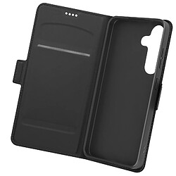 Avizar Étui pour Samsung Galaxy S24 Porte-carte Support Vidéo Design Fin Noir