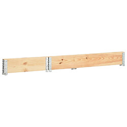 Avis vidaXL Collier de palette 50x150 cm Bois de pin solide