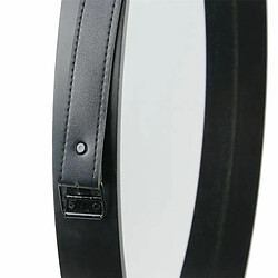 Paris Prix Miroir Rond Design Barbier 50cm Noir