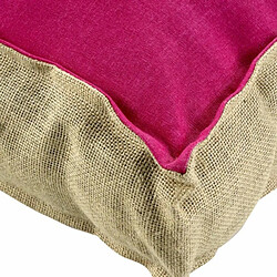 Acheter Paris Prix Coussin de Sol Jute Belita 45x45cm Framboise