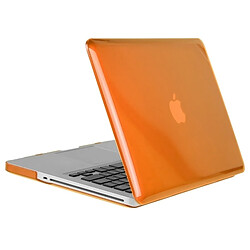 Avis Wewoo Housse Étui Orange pour Macbook Pro 13,3 pouces Chapeau-Prince 3 en 1 Crystal Hard Shell de protection en plastique avec clavier de et prise de poussière de port