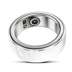 Bague Connectée Blanche Suivi Santé Sport Sommeil Étanche Taille 16 Blanc YONIS