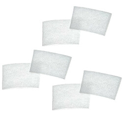 vhbw Set 6x filtre compatible avec Dirt Devil Centrino Cleancontrol M2881-1, M2881-2, M2881-3 aspirateur - filtre de protection