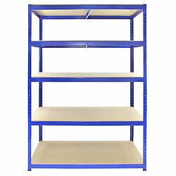 Monstershop Monster Racking - 9 Rayonnages T-Rax Bleus 120cm x 60cm x 180cm