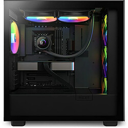 NZXT Kraken 280 RGB Black Schwarz (RL-KR280-B1) (RLKR280B1) pas cher