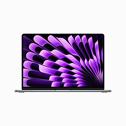 Apple MacBook Air M2 Ordinateur portable 38,9 cm (15.3') Apple M 8 Go 256 Go SSD Wi-Fi 6 (802.11ax) macOS Ventura Gris