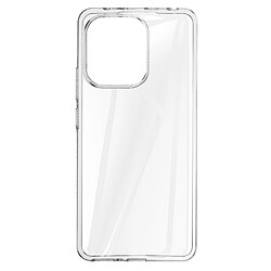 My Way Myway Coque pour Xiaomi Redmi Note 13 4G Silicone Souple Coins renforcés Transparent