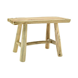 Aubry Gaspard Table rectangulaire en teck massif.