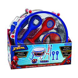 Lexibook - Set Musical Spider-Man - 7 instruments - Rangement dans le tambour pas cher