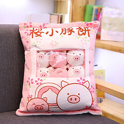 Avis Universal Snack-bag Poupée en peluche remplie Lapin chanceux/Cochon/Dinosaur Pudding Coussin/Oreiller Cadeau d'anniversaire enfant/fille | Oreiller de luxe (cochon)