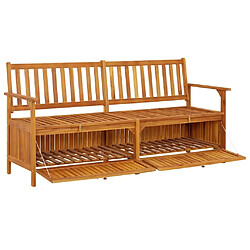 Avis Maison Chic Banc de rangement | Meuble de rangement d'Entrée | Coffres d'Intérieur 170 cm Bois d'acacia solide -MN88970