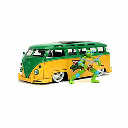 Jada Toys Les Tortues Ninja - Véhicule 1/24 VW Bus 1962 Leonardo