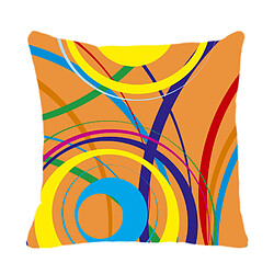 Alter Coussin avec impression numérique, 100% Made in Italy, Coussin de canapé décoratif, amovible et lavable, modèle Racquel, 40x40x5 cm