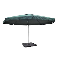 ComfortXL Parasol Vert En Aluminium Avec Base Mobile