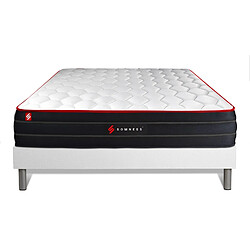 Avis Somness Ensemble sommier + matelas BOOST ressorts ensachés et mémoire de forme 160x200