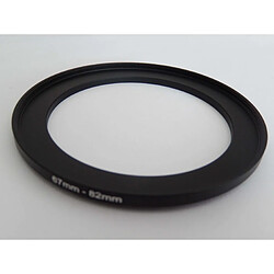 vhbw adaptateur filtre Step UP 67mm-82mm noir pour appareil photo Agfa, Agfaphoto, Canon, Casio, Fujifilm, Kodak, Minolta, Nikon, Olympus