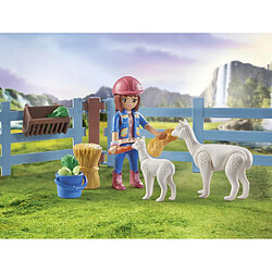 Playmobil® 71353 Amelia and whisper avec box pour chevaux pas cher