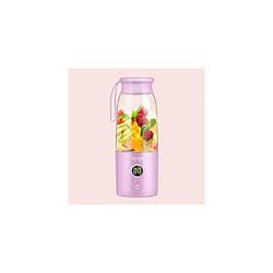 VitamerUSB Mini presse-agrumes portable mélangeur de jus citron confiture alésoir bouteille-rose