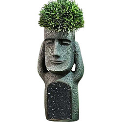 Avis Hanah Home Jardinière Moai en polyrésine N'entend pas.