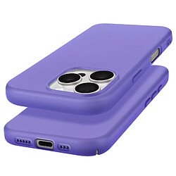 Avizar Coque pour iPhone 16 Pro Semi-rigide Soft-touch Anti-traces Violet